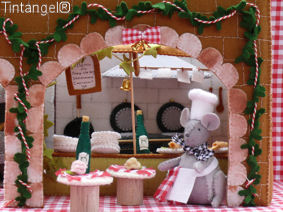 Tintangel 2011 &ndash; Kerstgevel met Bistro.