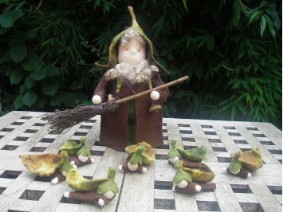 De Bladveger met Bladmannetjes