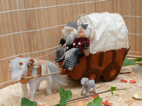 Tintangel Jaarmarkt 2009 &ndash; Naar de Markt met de Huifkar