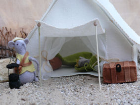 Tintangel 2011 &ndash; de Expeditietent van Morris & Miny.