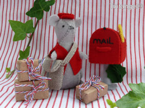 Tintangel 2011 – Kerstpost – de Postbode (kdu426). Tintangel 2011 – Kerstpost – de Postbode.